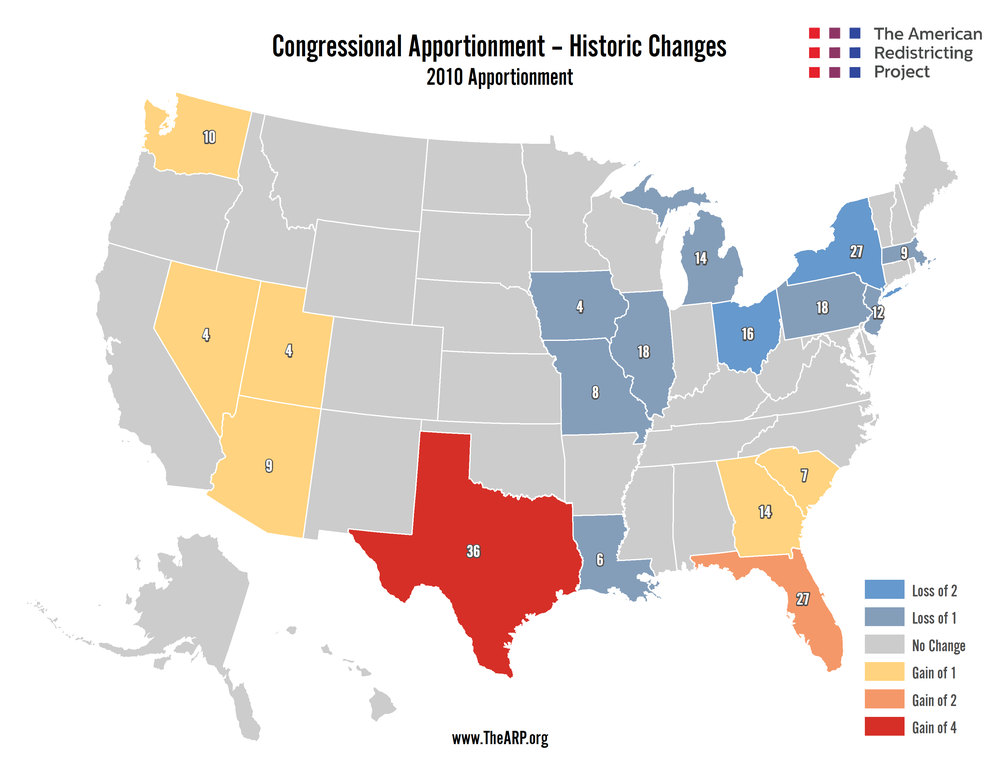 Apportionment Maps The American Redistricting Project